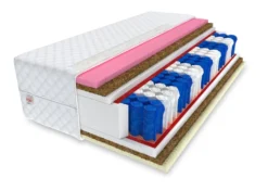 Matratze 180 X 200 Cm DOLCE 7 Zonen H3 H4 Premium Taschenfederkern Visco Memory Schaum + Latex + Kokos Höhe Ca. 22 Cm