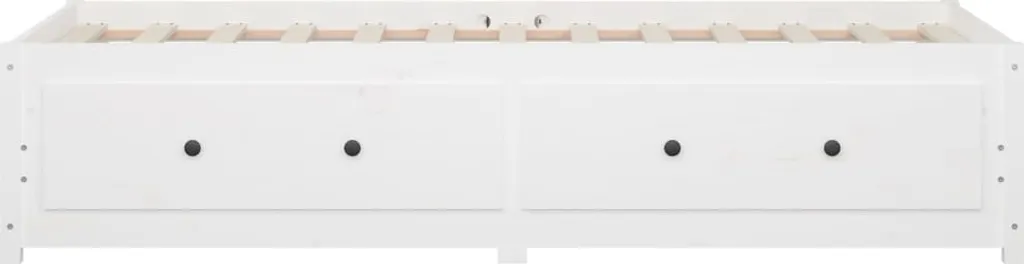 VidaXL Tagesbett Weiß 90x190 Cm 3FT Single Massivholz Kiefer – Bild 7