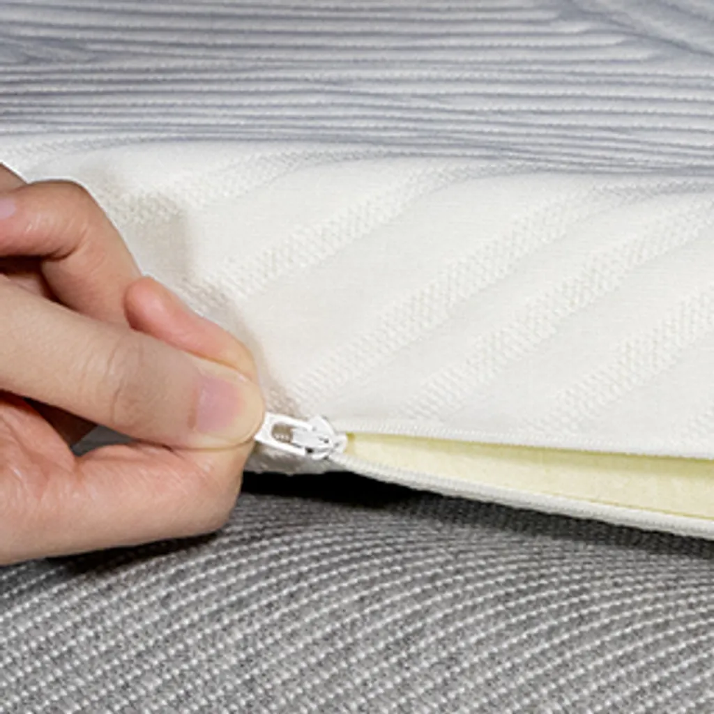 Newentor Matratzentopper Zwei Härtegrade, Gel Topper 5cm Höhe H2&H3 Matratzenauflage 140x200cm Für Boxspringbett Wohnwagen Schlafsofa, Bezug Waschbar – Bild 4