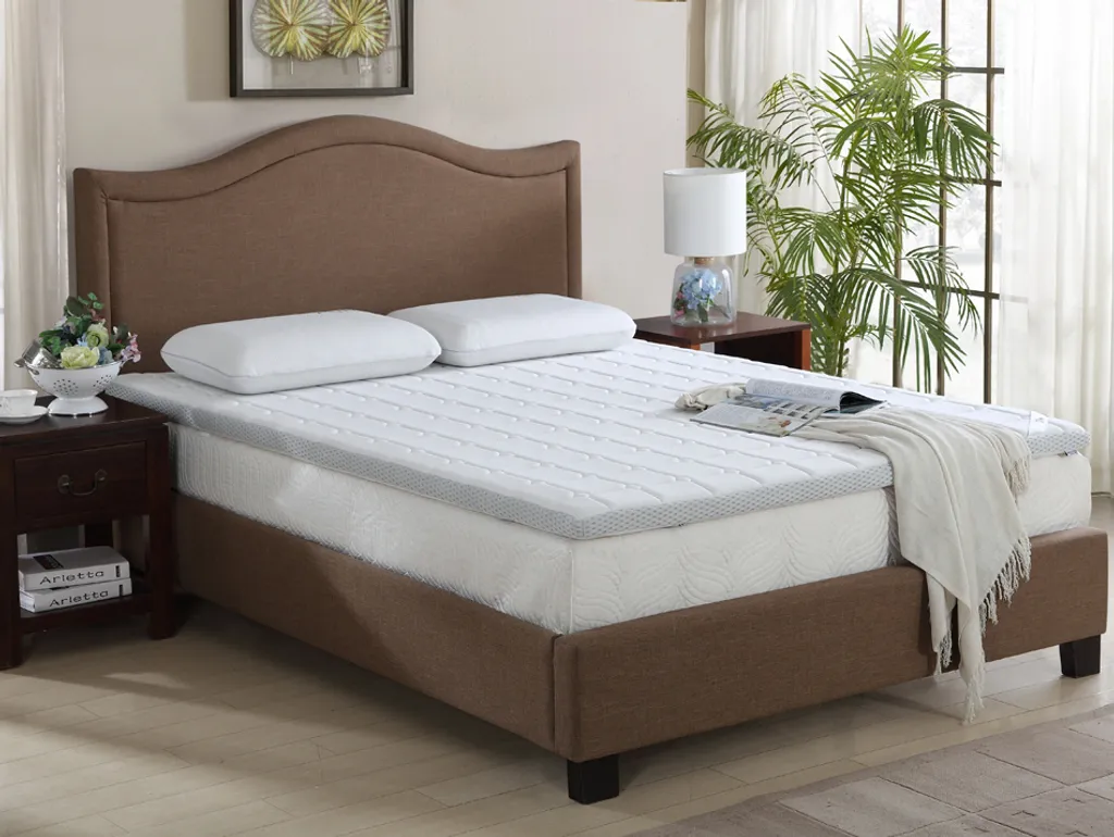 Mlily By Ebitop Matratzentopper Traum-Schlaf 7 Cm Höhe | Viskoelastische Auflage Für Matratze / Boxspringbett H2+, 100 X 200 Cm – Bild 4