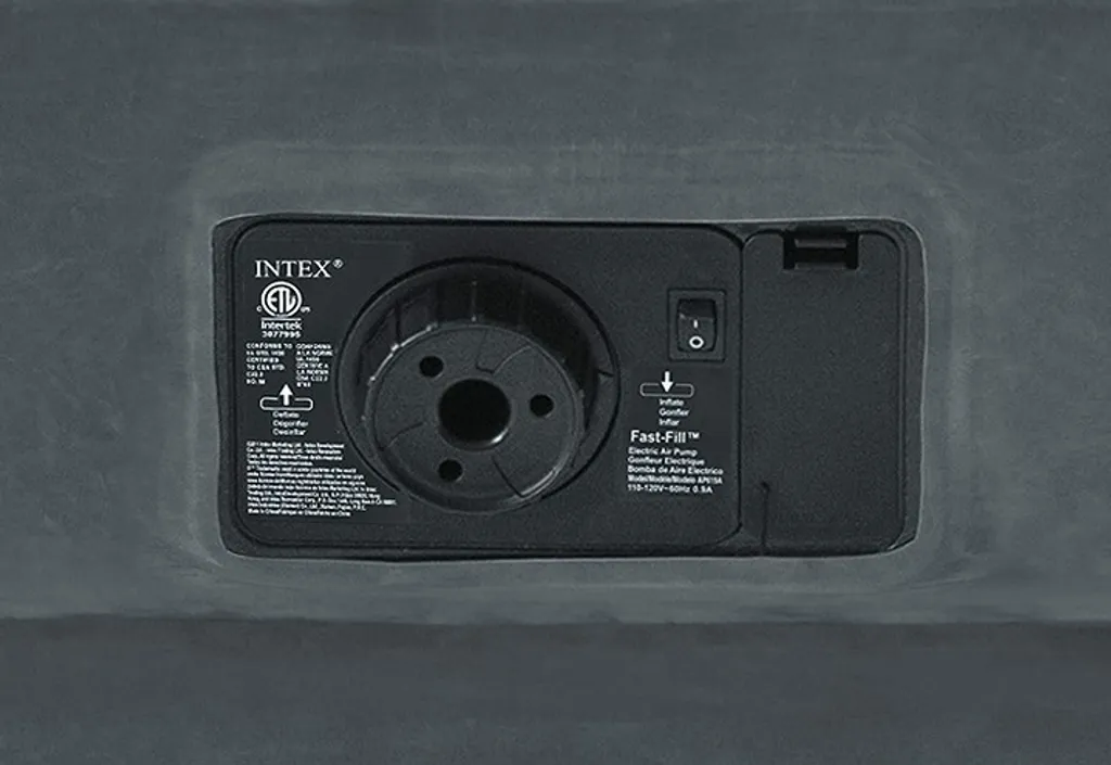 Intex Comfort Plüsch Luftbett PVC 152x203x46 Cm Weiß 64414 – Bild 7