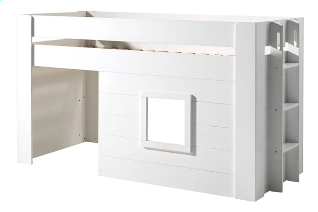 Vipack - Noah Halbhohes Bett 90 X 200 Cm Liegefläche, Weiß – Bild 11