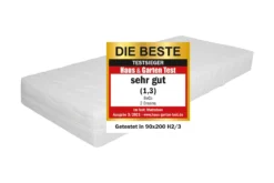 Test - Sieger Matratze BeCo 2 Dreams (Two Dreams), H3, 90 X 190 Cm