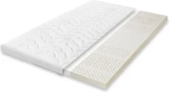 Latex Topper 160x200 Höhe 10 сm
