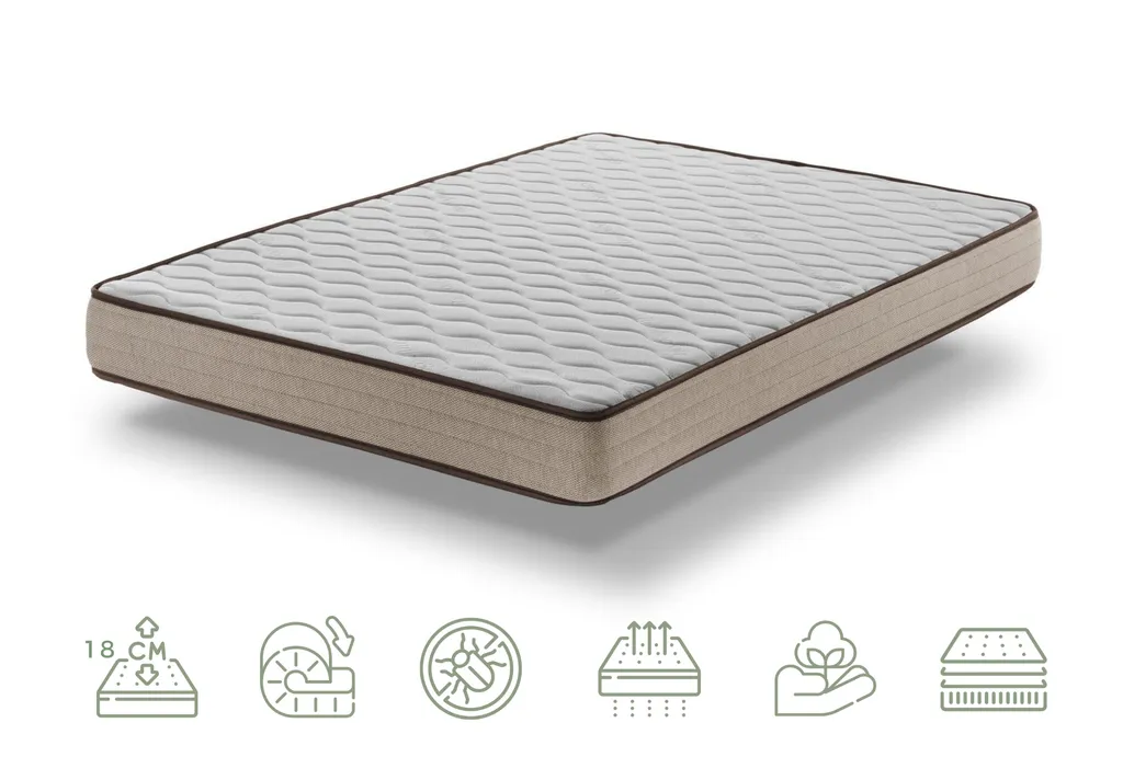 |Bezen| Bamboo Deluxe - Visco-Schaummatratze Mit Bambus-Therapie 180x200|Hochwertige Stoffe| – Bild 3