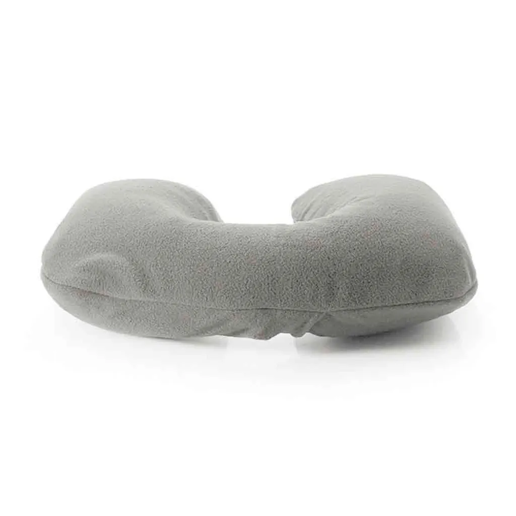 Travel Blue Fleecy Inflatable Travel Neck Pillow Grey One Size – Bild 2