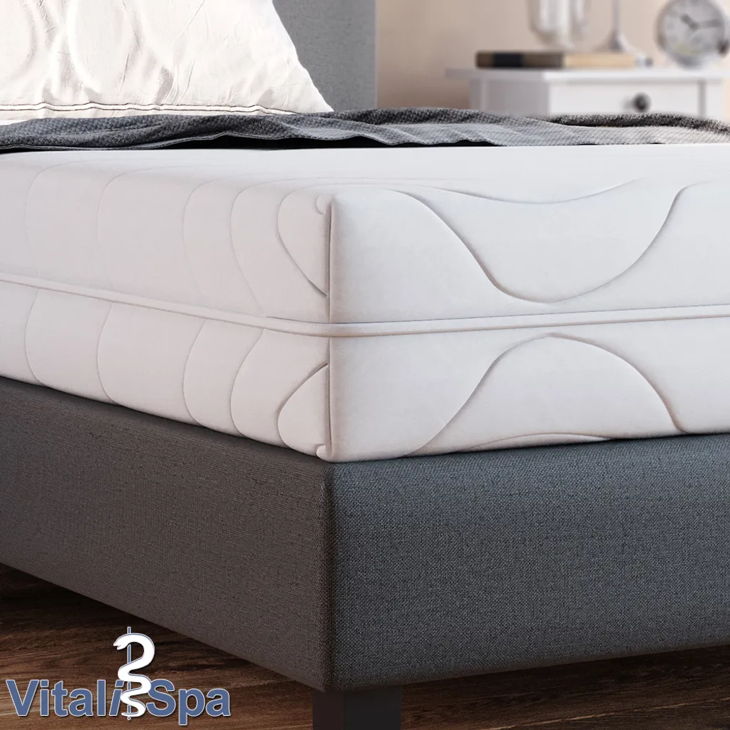 VitaliSpa Calma Comfort Plus 7 Zonen Premium Marken Kaltschaum Matratze 20cm, 120x200cm H2 – Bild 5