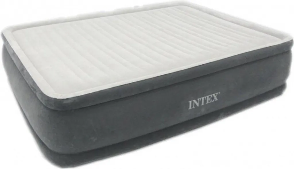 Intex Comfort Plüsch Luftbett PVC 152x203x46 Cm Weiß 64414 – Bild 4