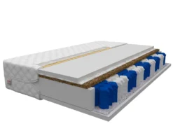 Matratze 120 X 200 Cm VITORIA 7 Zonen H3 Premium Taschenfederkern Mit Kokos Höhe Ca 17 Cm