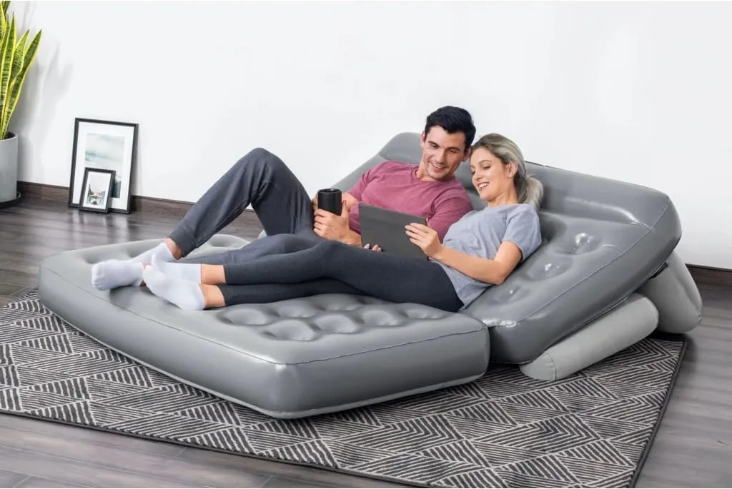 Bestway® Multi-Max™ 3-in-1 Luftsofa Mit Integrierter Elektropumpe 188 X 152 X 64 Cm – Bild 4