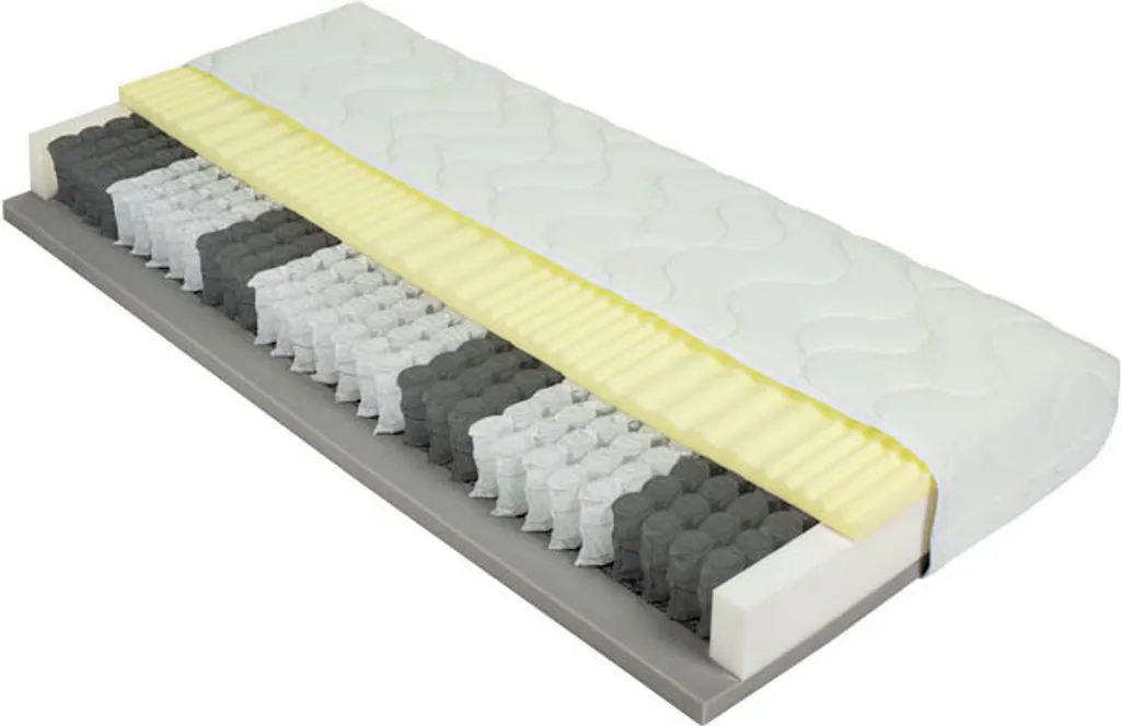 Matratze BeCo Royal Duo TFK (baugleich Zur BeCo Vario Plus TFK), Taschenfederkern, H3, 90 X 200 Cm, "SEHR GUT" – Bild 4