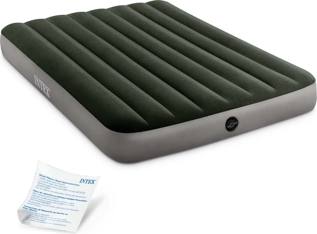 Intex Luftmatratze 137 X 191 X 25 Cm Vinyl Grün – Bild 18