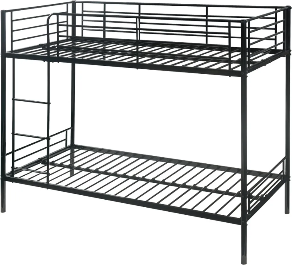 Etagenbett - 2 X 90 X 190 Cm - Schwarz - DUOTIS II – Bild 5