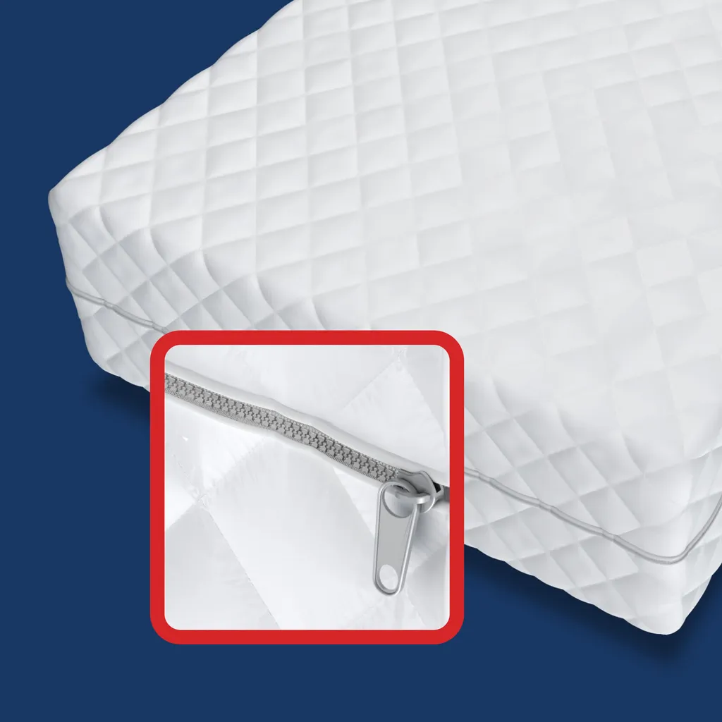 Matratze KEPLER 90x200 Cm Taschenfederkern Höhe Ca. 20 Cm H3 H4 Premium Jersey Bezug – Bild 7