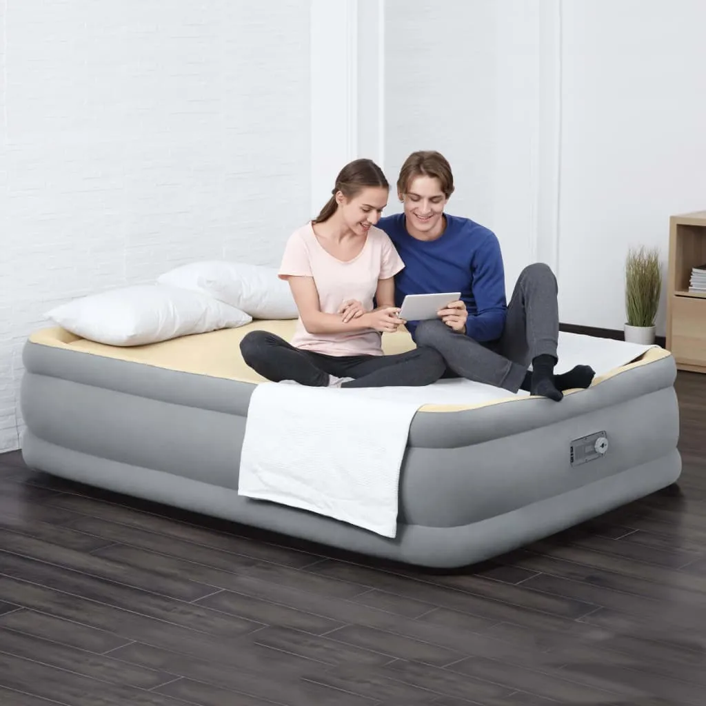 Bestway® Cornerstone Airbed With Built-in AC Pump (Queen) 203x152x46 Cm, Luftbett Queen-Size Mit Formschaum Und Eingebauter Elektropumpe – Bild 13
