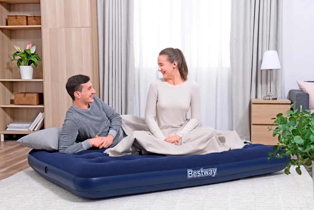 Bestway® Luftbett Blue Horizon Double XL/Lo 191 X 137 X 22 Cm – Bild 9