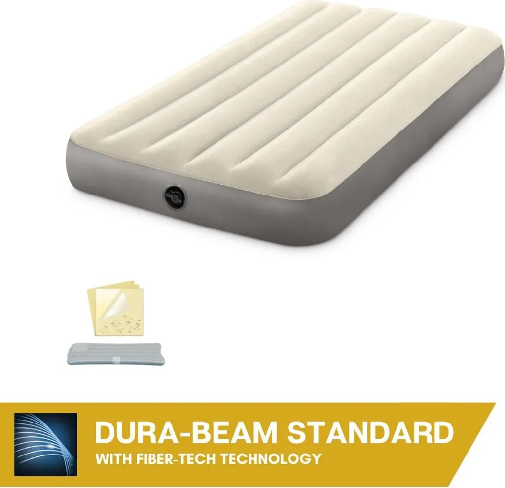 Intex Dura Beam Standard Deluxe Inflatable Mattress Single High 99 X 191 X 25 Cm – Bild 11