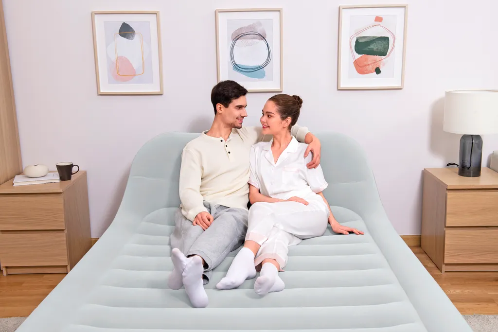 Bestway® TriTech™ Luftbett SleekFlow™ Mit Kopfteil & Luftpumpe Double XL/Hi 226 X 152 X 84 Cm – Bild 10