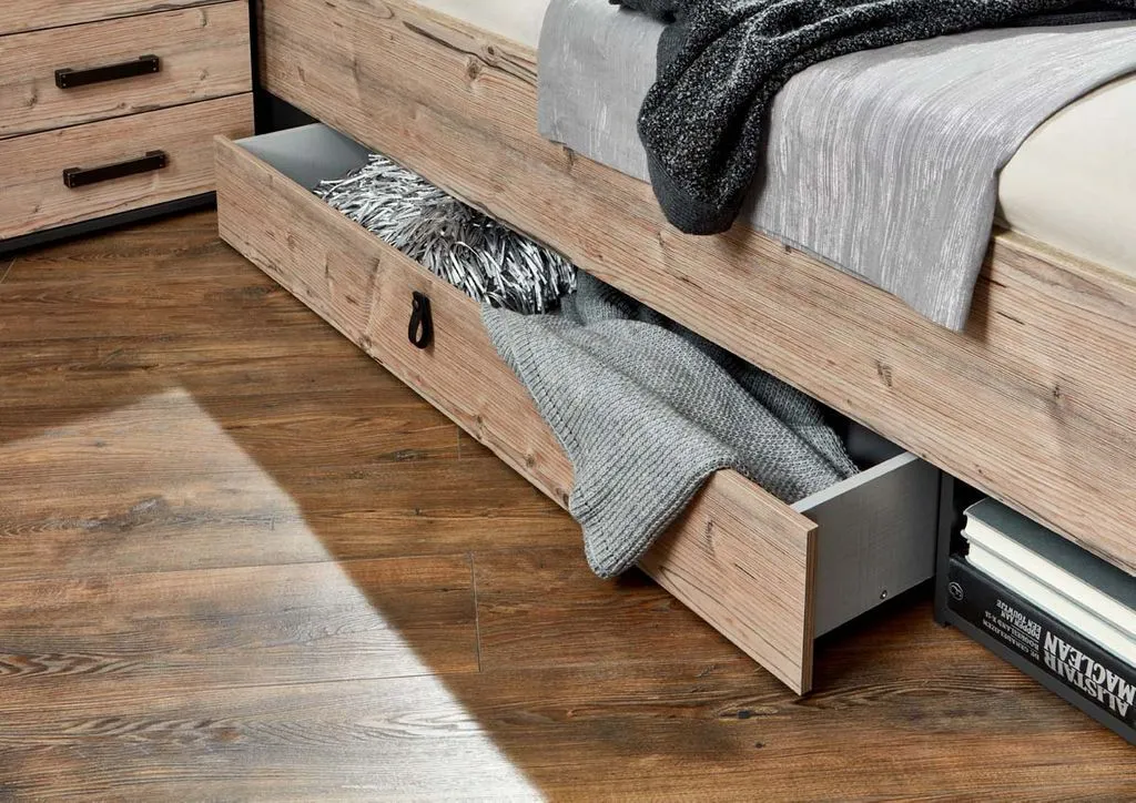 Stockholm Bett 180 X 200 Cm Tanne / Grau – Bild 4