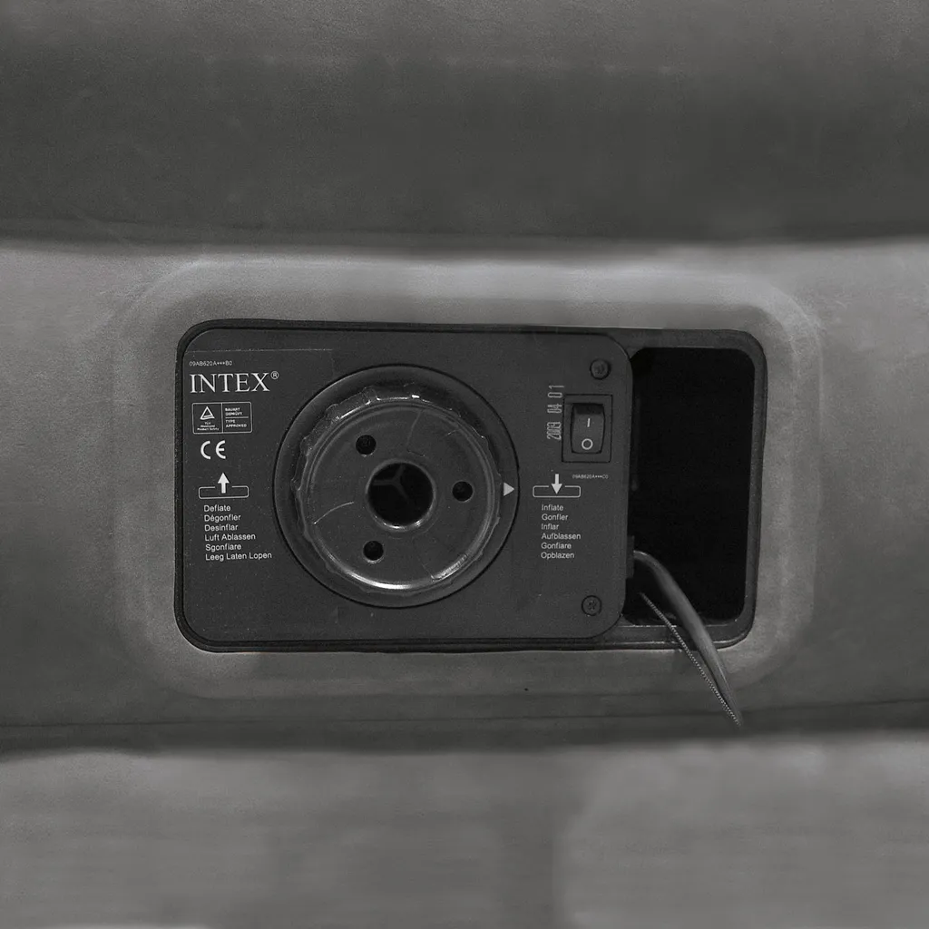 Intex Comfort Plüsch Luftbett PVC 152x203x46 Cm Weiß 64414 – Bild 11