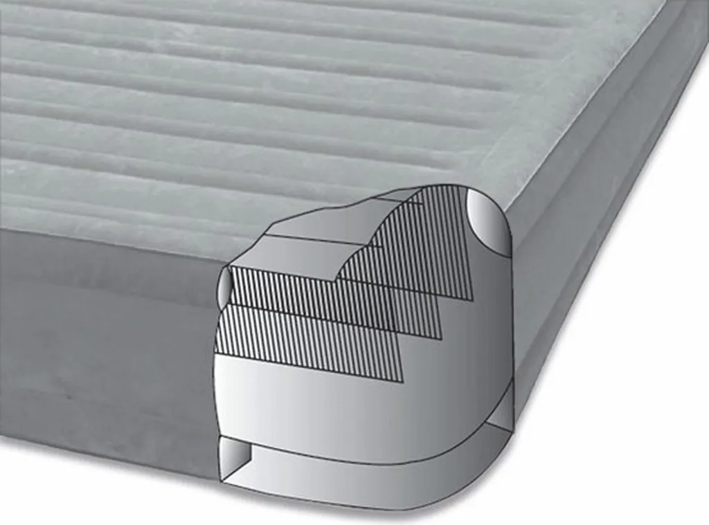 Intex Comfort Plüsch Luftbett PVC 152x203x46 Cm Weiß 64414 – Bild 10