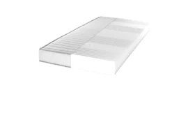 Relaxsan Komfortschaummatratze 100 X 200cm | Höhe 15cm | Atmungsaktive Ortho Komfort Matratze | 7-Zonen-Kaltschaum Matratze | Allergiker Geeignet