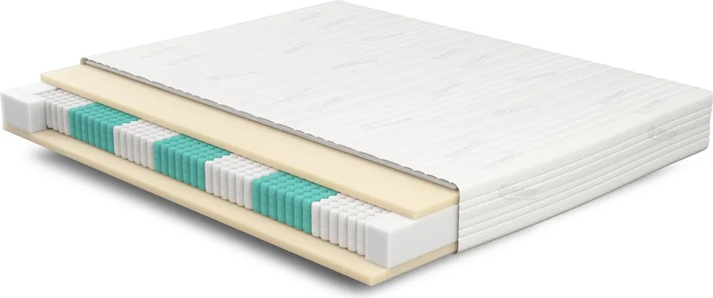 Matratze 260x200 Cm - SERA - Härtegrad 3 - Lyocell - 7-Zonen - Ideal Für Allergiker & Schwitzer - Orthopädisch - Taschenfederkernmatratze 260x200
