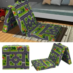 VitaliSpa Faltmatratze SPIELTEPPICH 190 X 70 X 10 Cm Polyester Baumwolle