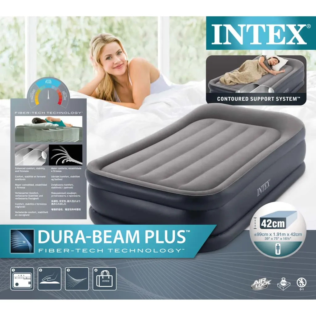 INTEX Twin Deluxe Luftbett DURA-BEAM PLUS SERIES – Bild 5