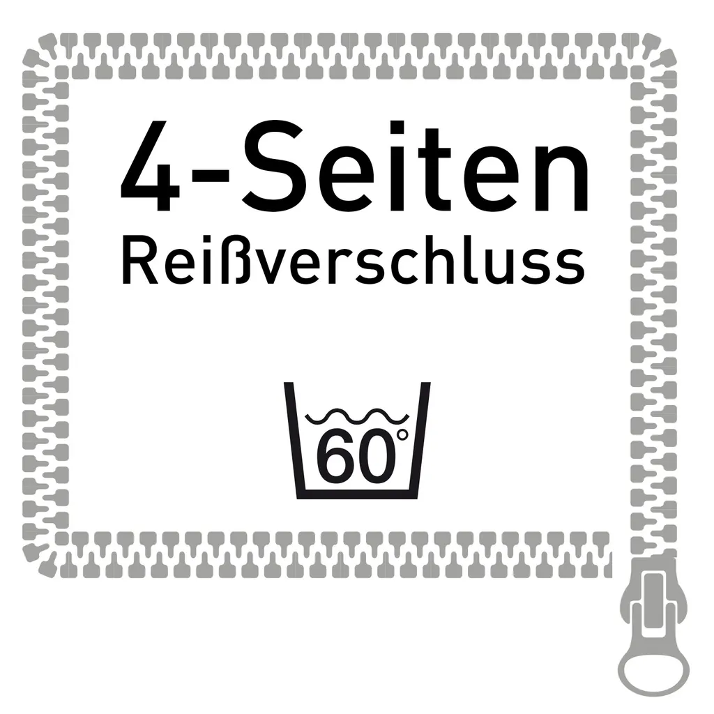Ravensberger 7-Zonen Latexmatratze 100 Härtegrad H2 Mit Baumwoll Bezug, Abnehmbar, Waschbar 90 X 200 Cm – Bild 4