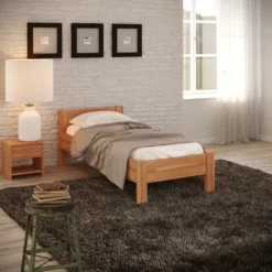 Krok Wood Seniorenbett SiSi Aus Massivholz In Buche 120 X 200 Cm