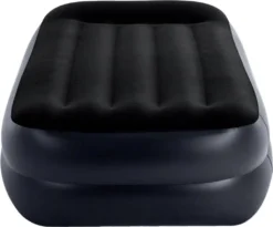 Intex 64122 Pillow Rest Raised Single Luftbett Mit Integrierter Luftpumpe , 99 X 191 X 42 Cm