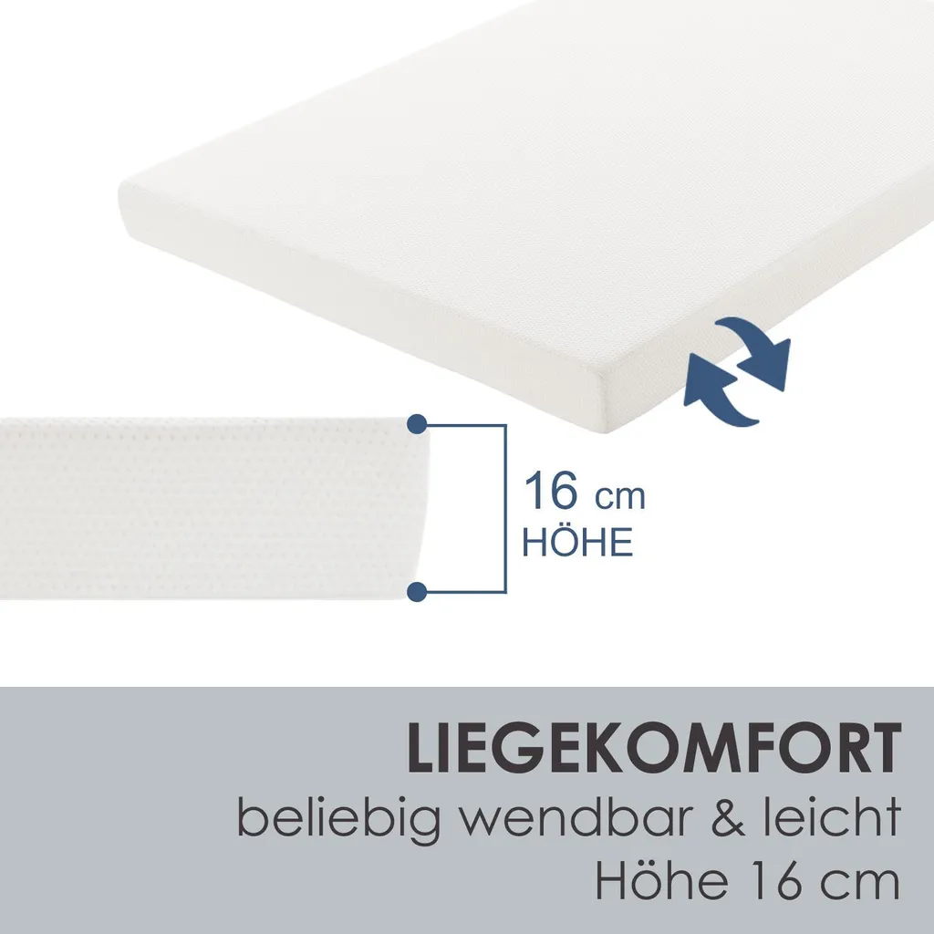 Juskys Polsterbett Paris 140 X 200 Cm Mit Matratze, Lattenrost, LED Beleuchtung & Kopfteil - Kunstleder & Holz - Bett Bettgestell Jugendbett - Schwarz – Bild 11