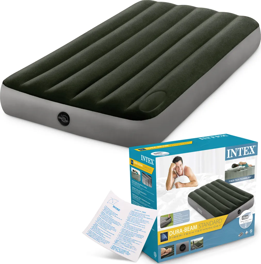 INTEX Luftbett 64761 Twin 99 X 191 X 25 Cm Gästebett Fiber Tech™ Technology – Bild 2