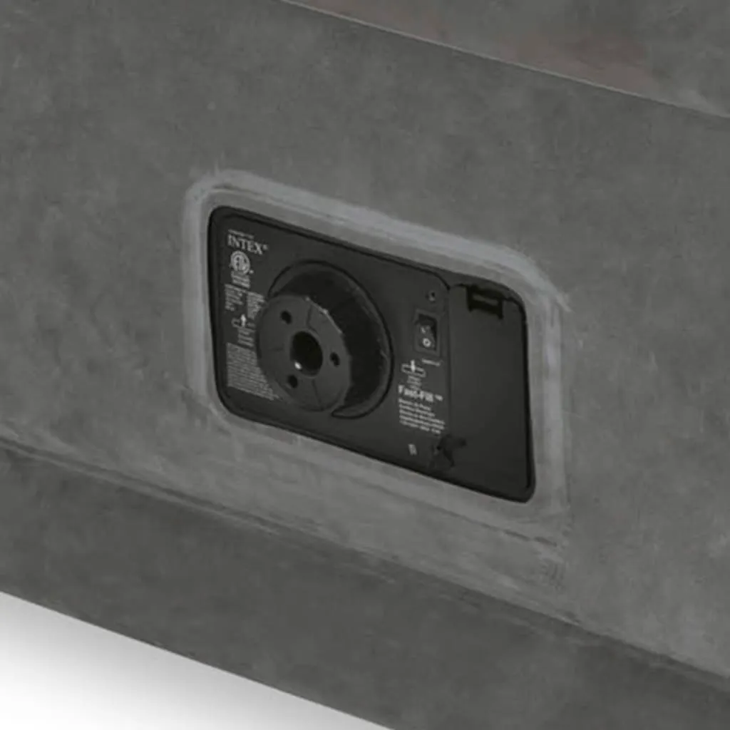 Intex Comfort Plüsch Luftbett PVC 152x203x46 Cm Weiß 64414 – Bild 2