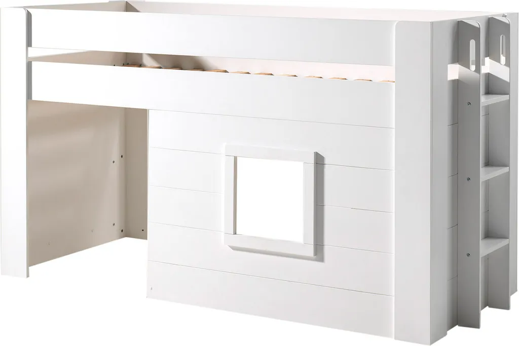 Vipack - Noah Halbhohes Bett 90 X 200 Cm Liegefläche, Weiß – Bild 8