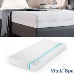 VitaliSpa Calma Comfort Plus Premium Marken Kaltschaum 7 Zonen Schaum Matratze 90x200 H2