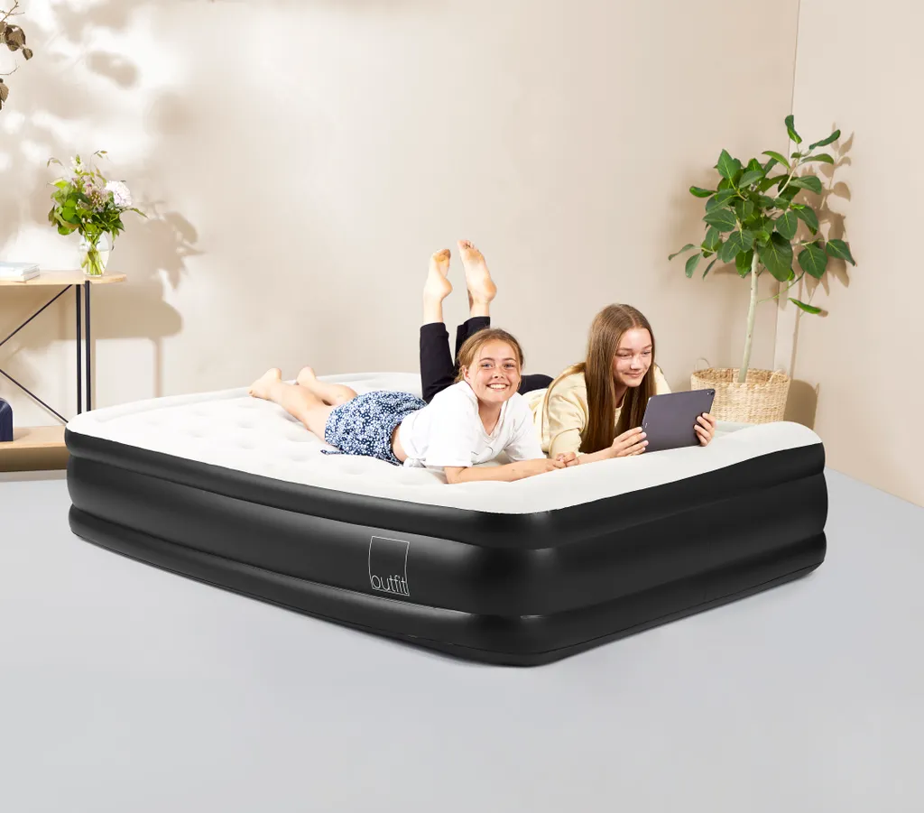 Outfit Luftmatratze, Luftbett Selbstaufblasend Für 2 Personen 203 X 156 X 46 Cm – Bild 2