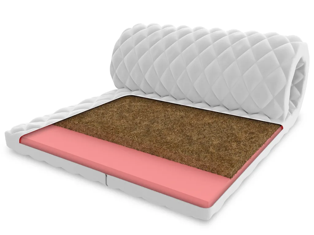 Topper 180 X 200 Cm Matratzenauflage Mit Kokos Visco-Schaum 7 Zonen Höhe Ca 6 Cm H2 H4 Mit Waschbarem Premium Bezug – Bild 2