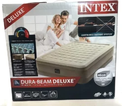Intex 64428NP Luftbett Ultra Plush Bed Queen 230 V, Beige