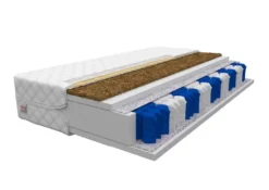 Matratze 90 X 200 Cm VERONA 7 Zonen H3 H4 Taschenfederkern Mit Kokos Höhe Ca 17 Cm