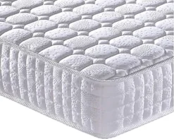 Vesgantti Matratze 140x200 7-Zonen Federkernmatratze Mittelfeste Orthopädischem Taschenfederkernmatratze (H3, Tight-top 24cm)