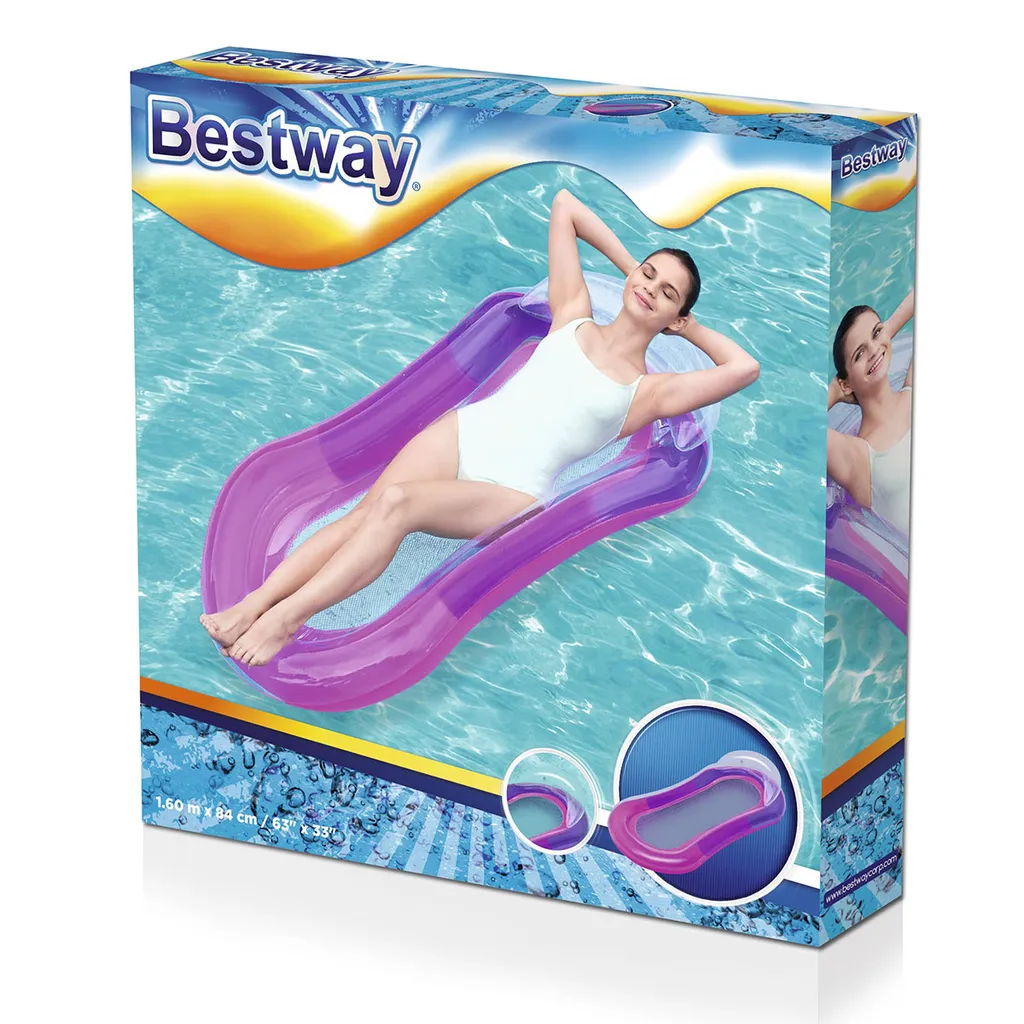 Bestway Luftmatratze Aqua Lounge 160x84cm Pink – Bild 2