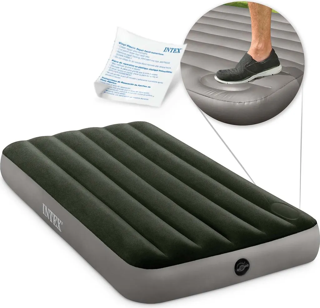 INTEX Luftbett 64761 Twin 99 X 191 X 25 Cm Gästebett Fiber Tech™ Technology – Bild 5