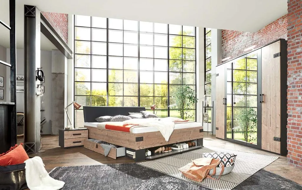 Stockholm Bett 180 X 200 Cm Tanne / Grau – Bild 6