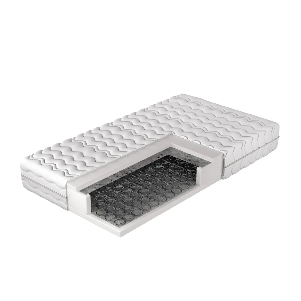 Mirjan24 Matratze Pronto, Schlafzimmer Bonellfederkernmatratzen, Antiallergische Matratze (Liegefläche: 120x200 Cm) – Bild 2