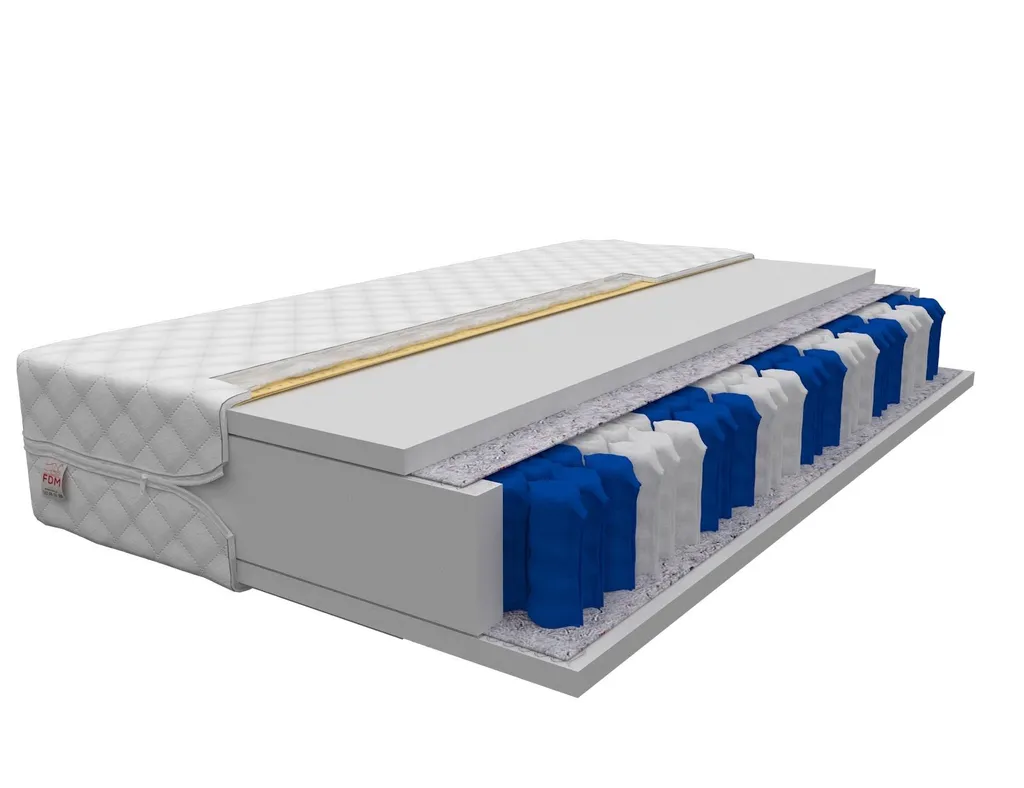 Matratze 140x200 Cm MEDIC Höhe Ca. 21 Cm H2 H3 Premium Taschenfederkern 7 ZONEN