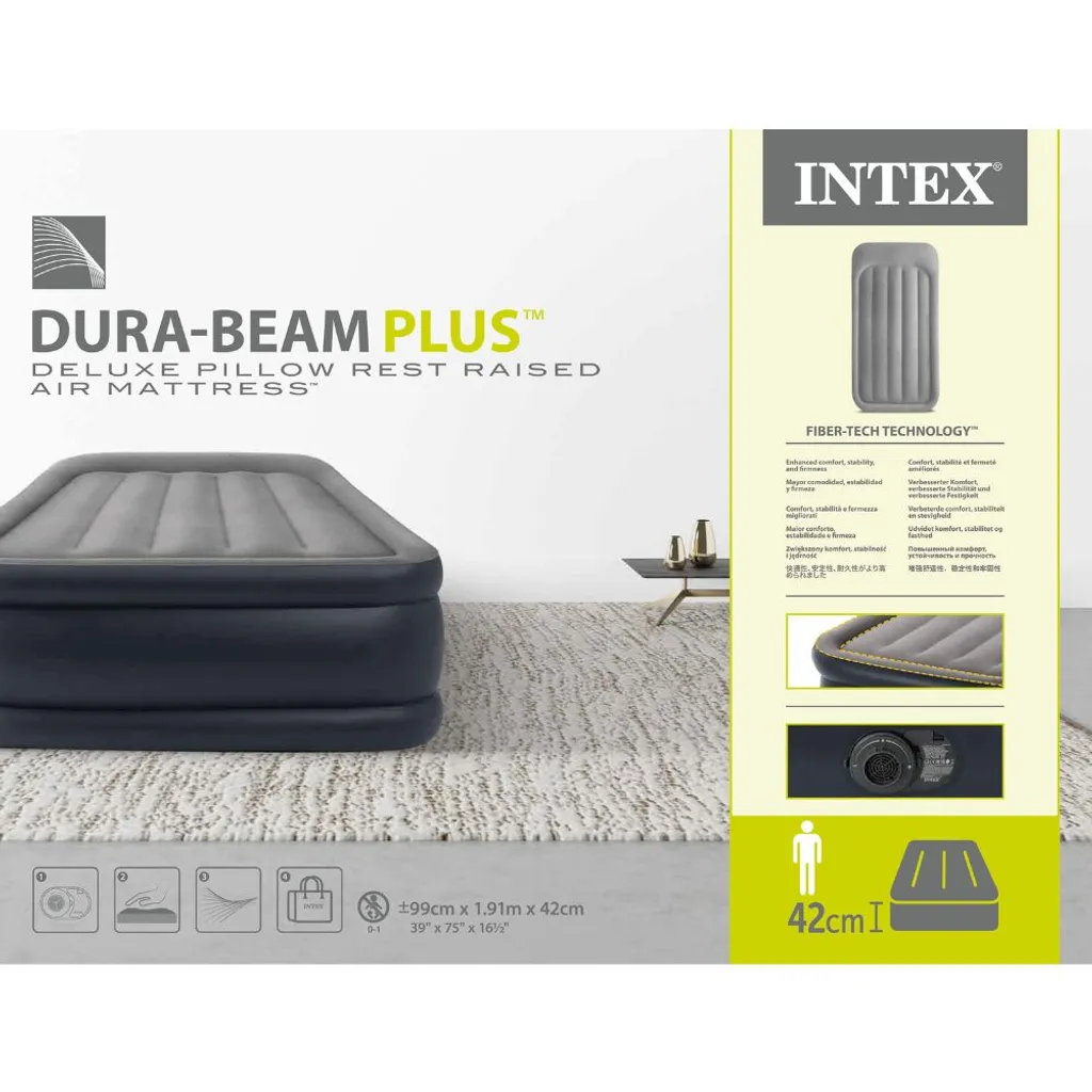 INTEX Twin Deluxe Luftbett DURA-BEAM PLUS SERIES – Bild 13