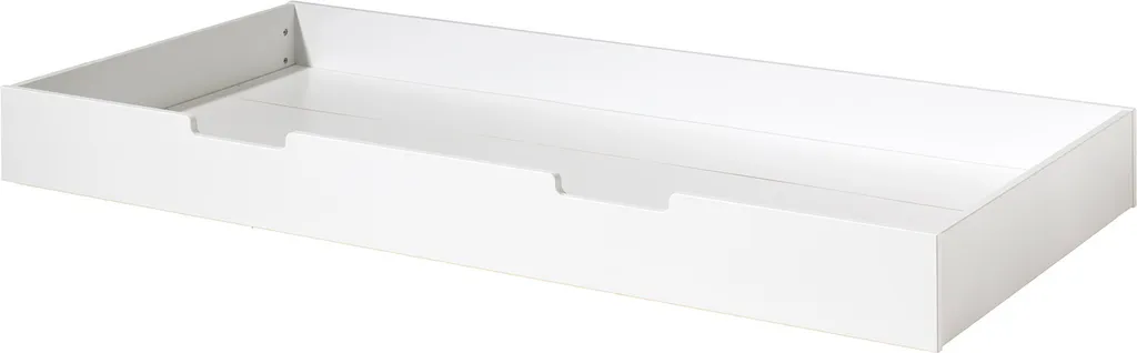 Vipack Hausbett Mit 90 X 200 Cm Liegefläche Und Bettschublade, Korpus Weiß Lackiert, Dach In Weiß – Bild 6