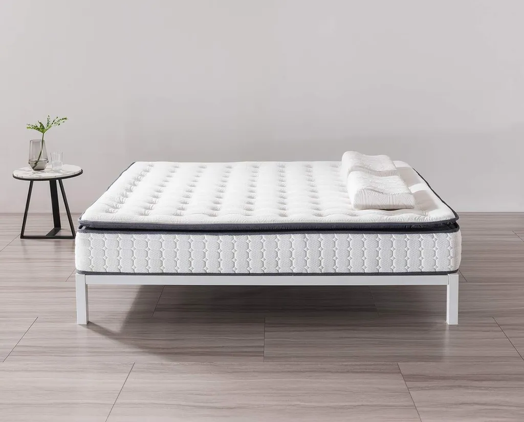 Vesgantti Matratze 120x200 7-Zonen Taschenfederkernmatratze Modern Tonnentaschenfederkernmatratze (H4, Fashion Pillow-top 27cm) â Bild 6